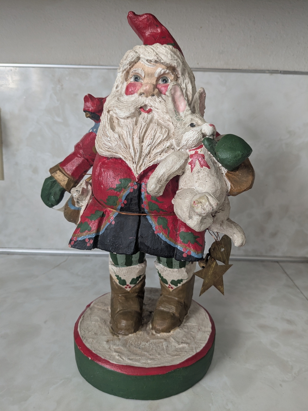 Vintage House Of Hatten 1996 Santa